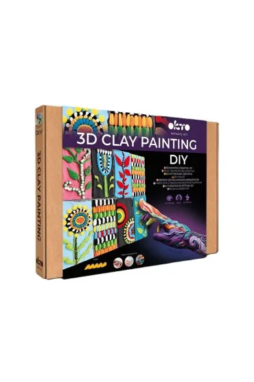 Zestaw do modelowania 3D Patchwork Garden Okto