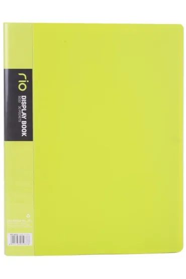 Deli Album ofertowy A4 Rio 30 koszulek zielony