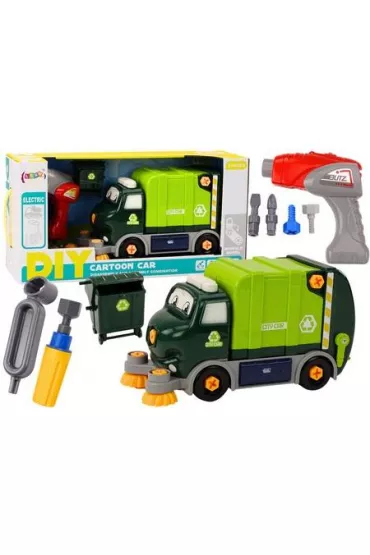 �mieciarka do skr�cania DIY zielona LeanToys
