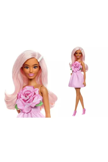 Barbie Fashionistas. Lalka w sukience Mattel