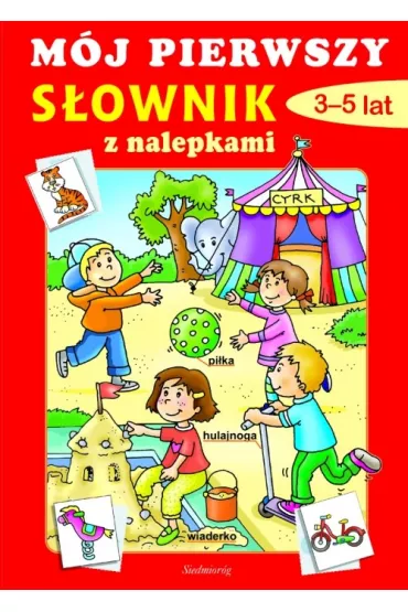 Naklejanki - m�j pierwszy s�ownik 2012 SIEDMIOR�G