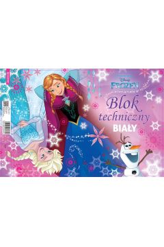 Beniamin Blok techniczny A4 Frozen biay 10 kartek