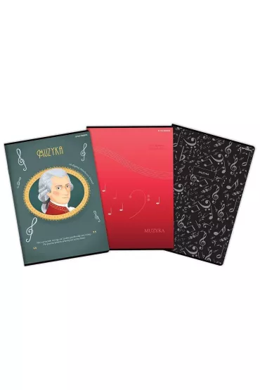 Top-2000 Zeszyt do muzyki A4 16 kartek pi�ciolinia Top MUZYKA 10szt/opak
