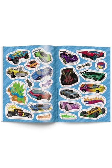 Mattel Hot Wheels Kolorowanka z naklejkami NA-1602