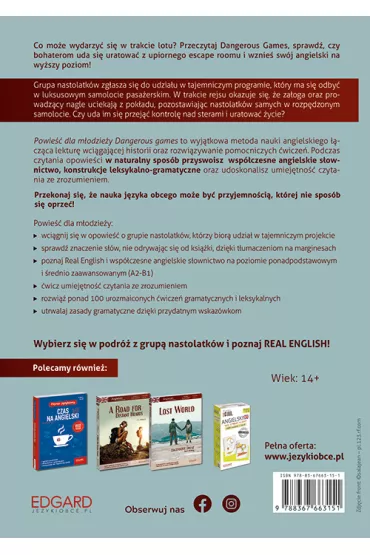 Dangerous Games. Angielski z �wiczeniami. Powie�� dla m�odzie�y. Poziom A2-B1 - Christopher Stewart Wallace