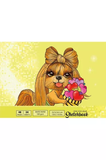 Fresh Szkicownik 19.7 x 14.5 cm 48 kartek