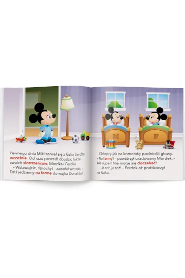 Disney Maluch. Moje pierwsze opowiastki. Miki jedzie na farm�