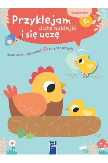Przyklejam du�e naklejki i si� ucz�. Gospodarstwo