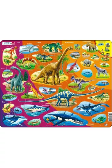 Puzzle Uk�adanka Historia natury Od Triasu do teraz PL Tactic