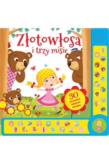 Z�otow�osa i trzy misie. Ksi��eczka d�wi�kowa.