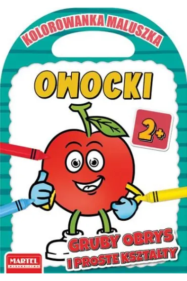 Owocki. Kolorowanka maluszka - Hubert  W�odarczyk