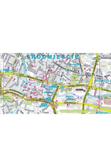 Bydgoszcz plan miasta 1: 20 000 foliowana 2024
