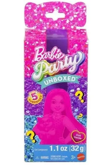 Barbie Chelsea. Party Unboxed Glam Party Chelsea mix Mattel