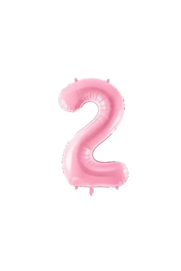 PartyDeco Balon foliowy 2 r�owy 86cm