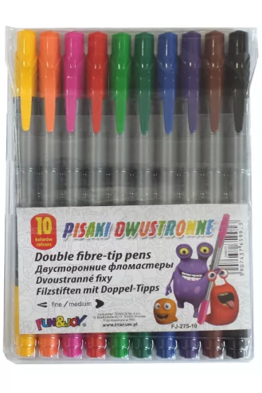 Titanum Pisaki dwustronne Fun&Joy 289875 10 kolor�w
