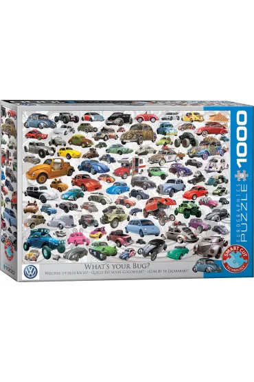 Puzzle 1000 el. Jaki jest tw�j pojazd? Eurographics