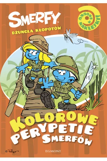 Kolorowe perypetie smerf�w. D�ungla k�opot�w - Marta Jamr�giewicz