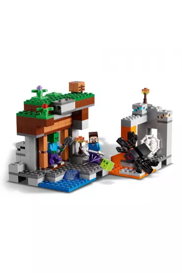 LEGO Minecraft „Opuszczona” kopalnia 21166
