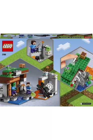 LEGO Minecraft „Opuszczona” kopalnia 21166