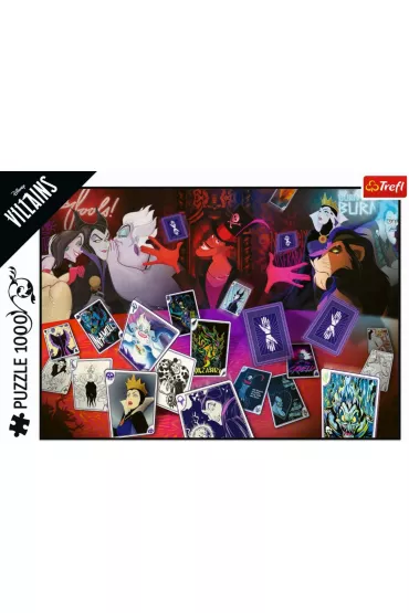 Puzzle 1000 el. Disney Villains. Dobra Passa Trefl