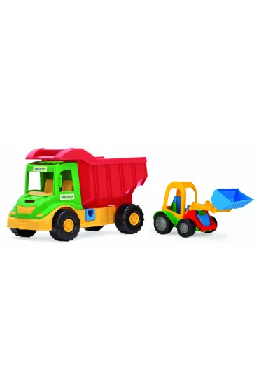 Multi truck z Buggy spychacz Wader