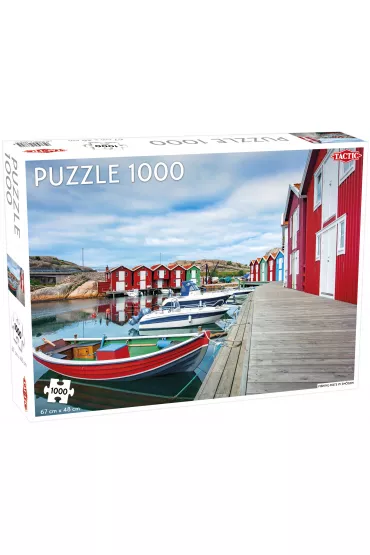 Puzzle 1000 el. Fishing Huts in Smge Tactic