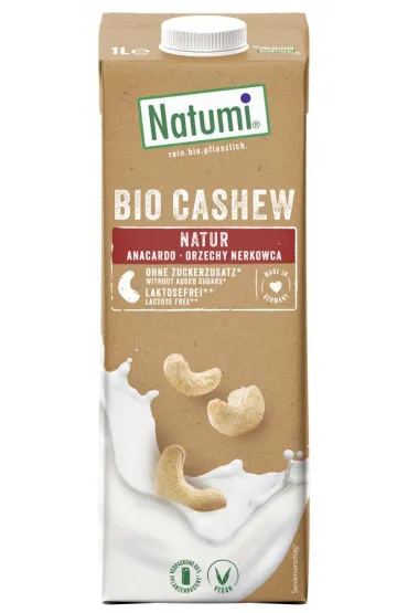 Natumi Nap�j z orzech�w nerkowca nie zawiera cukr�w 1 l Bio
