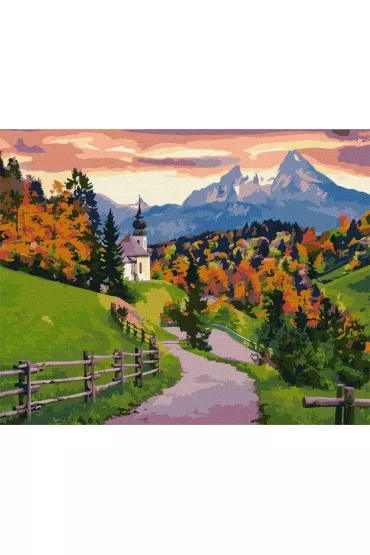 Ideyka Malowanie po numerach - Jesienna cisza 40x50cm