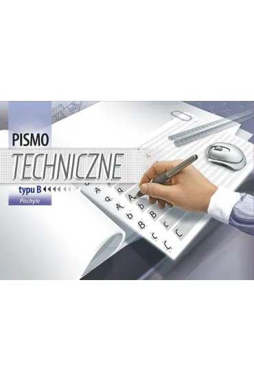 Kreska Blok pismo techniczne typu B pochy�e A4