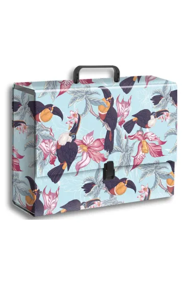 Penmate Teczka z r�czk� b4 jumbo t 0123 tukan folia mat nierysuj�ca