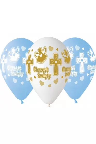 Godan Balony premium hel Chrzest ch�opca 33cm