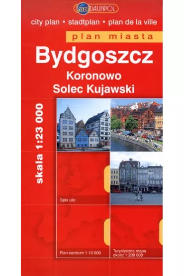 Bydgoszcz. Plan miasta 1:23 000 Koronowo, Solec Kujawski