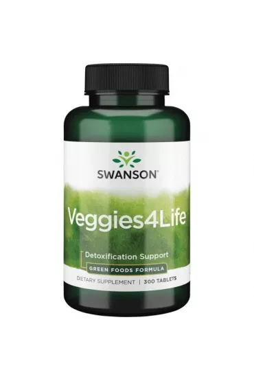 Swanson Veggies4Life Suplement diety 300 tab.