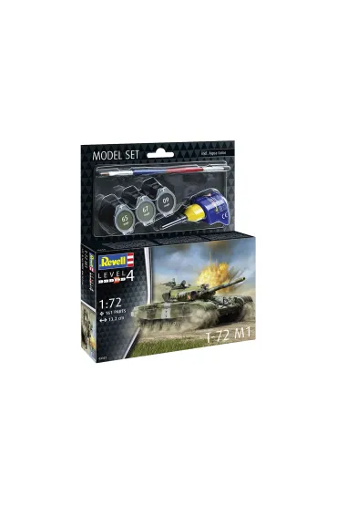 Revell model set 1:72 t-72 m1 rev-63357