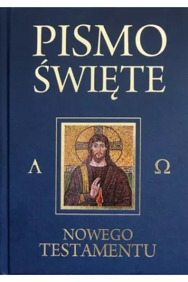 Pismo �wi�te Nowego testamentu - du�y druk, granat * - Kazimierz Romaniuk