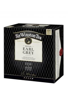 Sir Winston Aromatyzowana herbata czarna o smaku bergamotki Royal earl grey 100  x 1,75  g