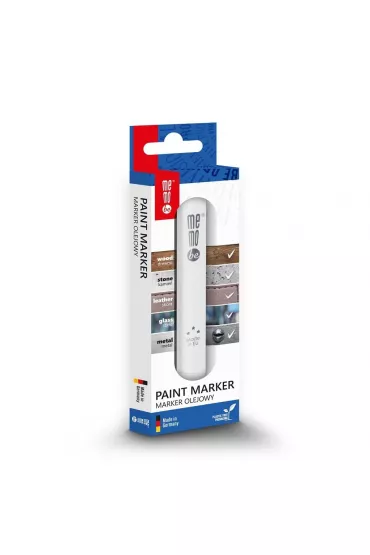 MemoBe Marker olejny MM301 2-4mm bia�y