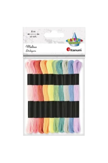Titanum Mulina zestaw pastelowych 8m 10 szt.