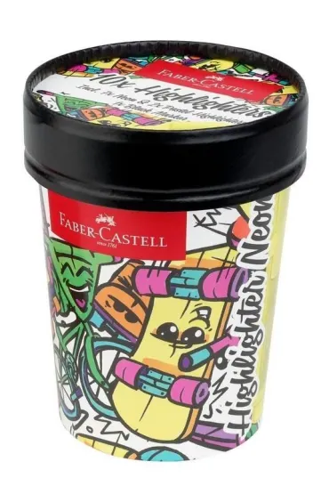 Zakre�lacze Textliner 10kol. FABER CASTELL