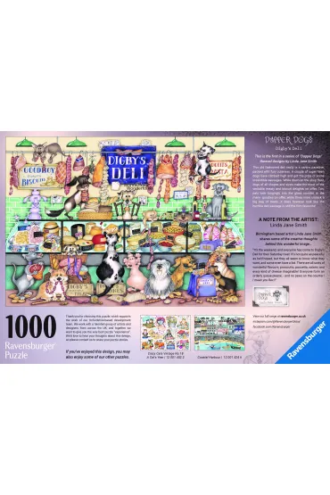 Puzzle 1000 el. Psy Ravensburger
