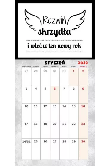 Kalendarz 2022 notatnikowy. Cytaty