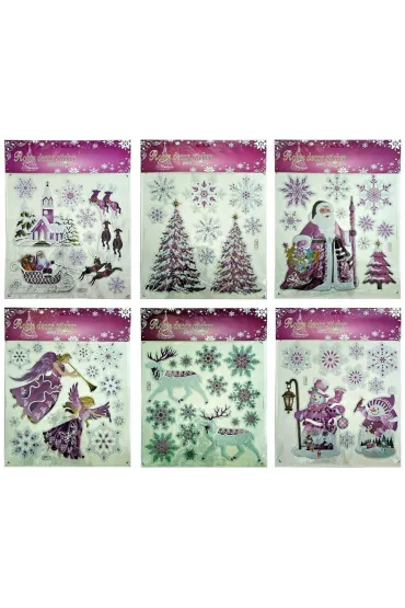 Ziemia Obiecana Naklejki na Bo�e Narodzenie Christmas 31,5x39,5 cm