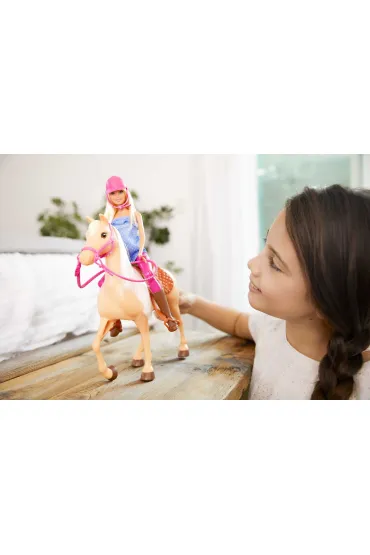 Barbie Lalka+ko� podstawowy FXH13 Mattel