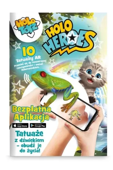 Tatua�e dla dzieci AR Holo Heroes Holotoyz