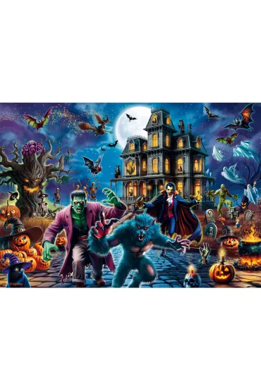 Puzzle 1000 pq halloween 113678 Schmidt
