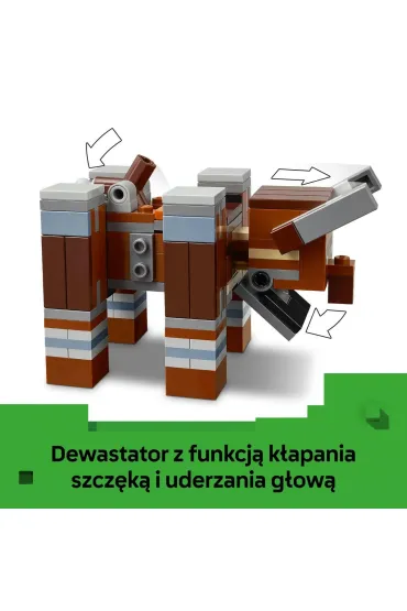 LEGO Minecraft Kryj�wka rozb�jnik�w i dewastator�w 21278