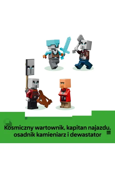 LEGO Minecraft Kryj�wka rozb�jnik�w i dewastator�w 21278
