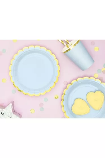 PartyDeco Talerzyki 18 cm