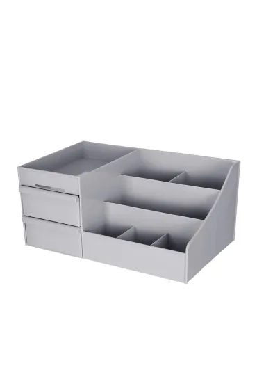 Dalprint Przybornik na biurko grey 35x21.5x16.5cm