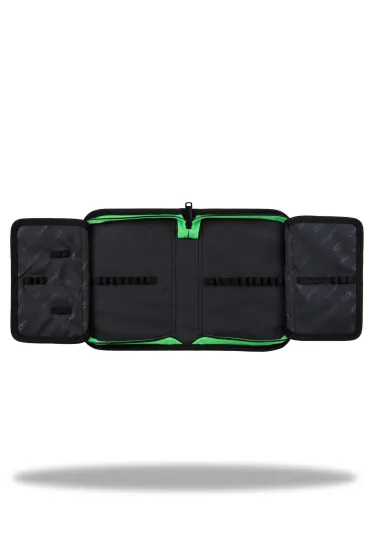 Pi�rnik 1zamek 1klapka Clipper Game Over Green CoolPack PATIO F076969
